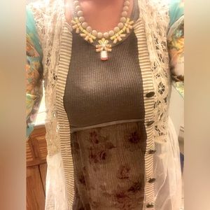 Gimmicks Floral lace cardigan